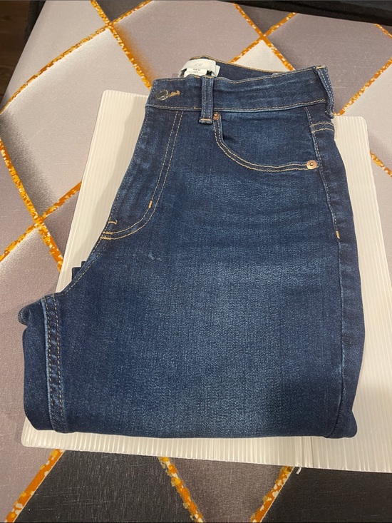 H&M Pants - H&M Dark Blue Denim High-Rise Jeans